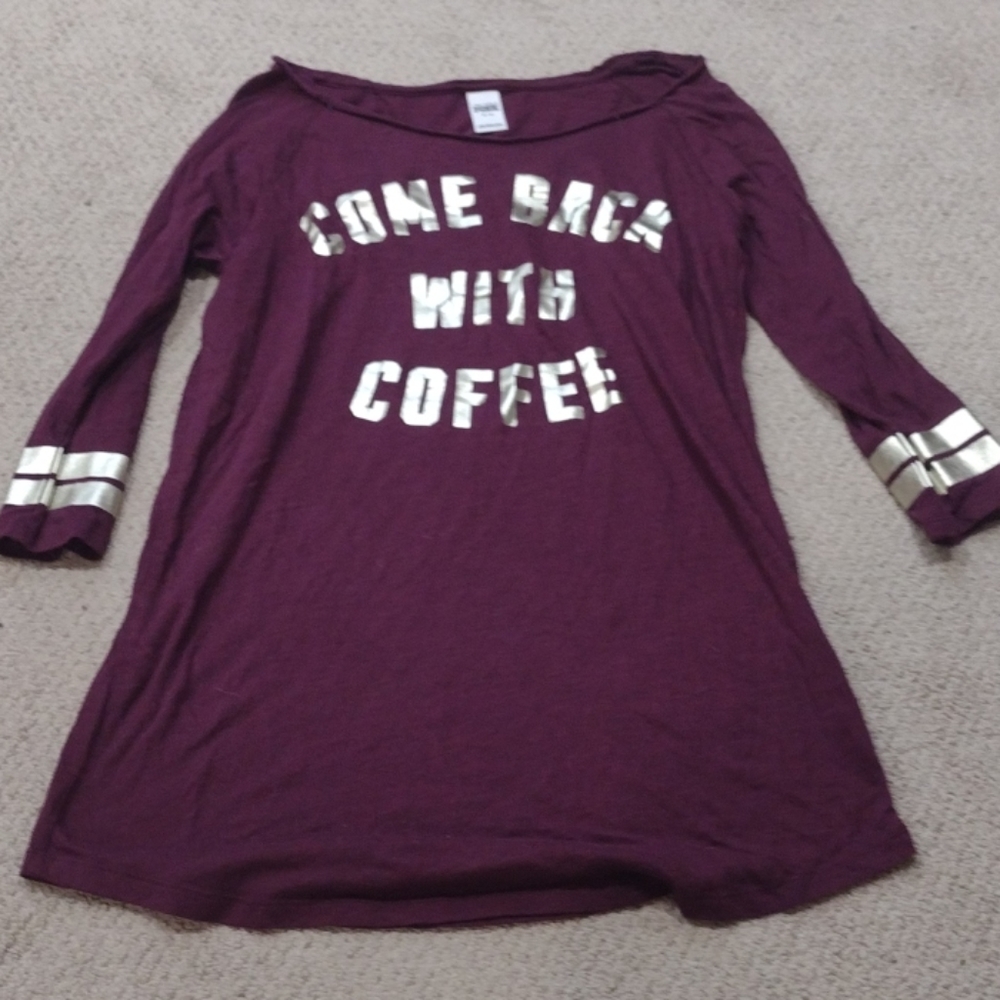 Pink Long Pajama top